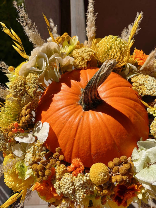 Sunburst Pumpkin Garland