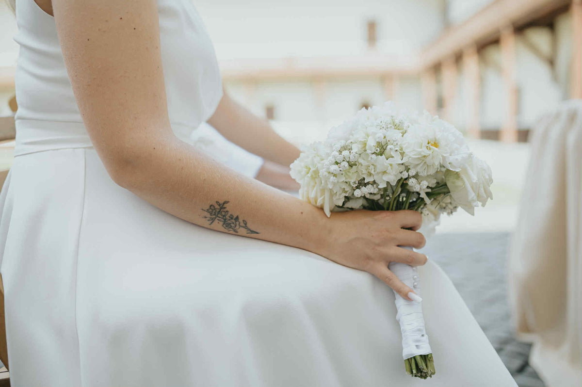 White Wedding Bouquet