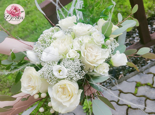 White Wedding Dream Bouquet