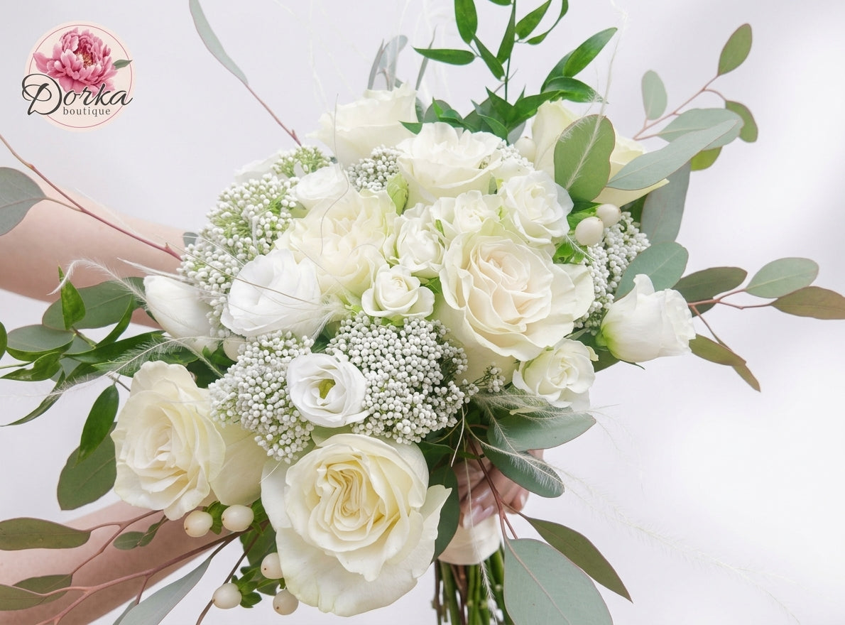 White Wedding Dream Bouquet